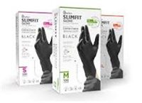 SLİM FİT MUAYENE ELDİVEN XL BEDEN SİYAH PUDRASIZ (100 ADET) 1