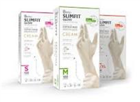 SLİM FİT MUAYENE ELDİVENİ XL BEDEN KREM PUDRASIZ (100 ADET) 1