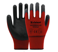 VİO ELDİVEN ZEBRA KIRMIZI SİYAH NO: 10 1