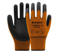 VİO ELDİVEN ZEBRA TURUNCU SİYAH NO: 10 1