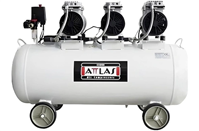 ATTLAS SESSİZ MONOFAZE KOMPRESÖR 100 LT 3.0 HP 1
