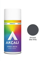AKÇALI SPREY BOYA ANTRASİT 400 ML. 1