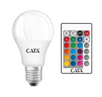 CATA UZAKTAN KUMANDALI RGB RENK AMPUL E27 1