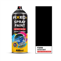 SGS SPREY BOYA AKRİLİK SİYAH MAT YÜKSEK ISI 400 C 1