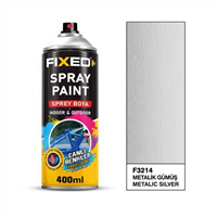 SGS SPREY BOYA AKRİLİK METAL GÜMÜŞ EFEKT 320 GR 400 ML. 1