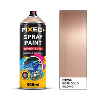 SGS SPREY BOYA AKRİLİK ROSE ALTIN YALDIZ EFEKT 320 GR 400 ML. 1