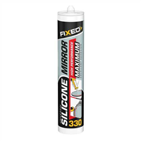 SGS FIXED AYNA SİLİKONU ŞEFFAF 330 GR. 1