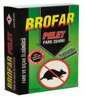 BROFAR PELLET FARE VE SIÇAN ÖLDÜRÜCÜ 80 GR. 1