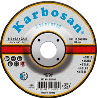 KARBOSAN METAL TAŞLAMA DİSK 115 X 6.4 X 22.23 1