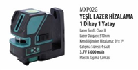 MAX EXTRA LAZER HİZALAMA 1 DİKEY 1 YATAY 1