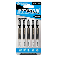 TYSON DEKUPAJ AĞZI METAL T118A 5''Lİ SET 1
