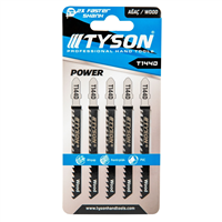 TYSON DEKUPAJ AĞZI AHŞAP T144D 5''Lİ SET 1