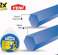 TYSON TIRPAN MİSİNASI ALTIGEN  3,3 MM X 46 MT. 1
