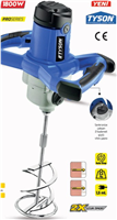 TYSON BOYA VE HARÇ KARIŞTIRICISI 1800 WATT ''İKİ DEVİRLİ'' (2) 1