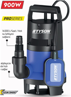TYSON TEMİZ-KİRLİ SU DALGIÇ POMPASI 900W 1