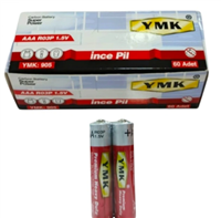 YMK AAA-CARBON AAA R03P 1.5V İNCE PİL 1