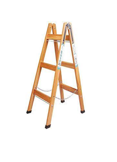 AHŞAP A TİPİ MERDİVEN 3+3 1