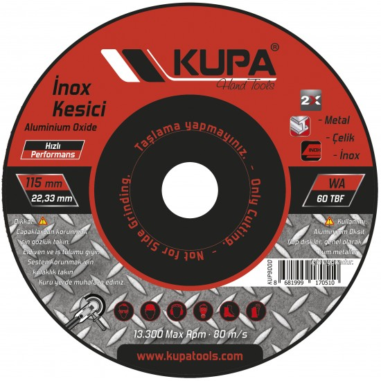 İNOX KESİCİ 115 MM 1