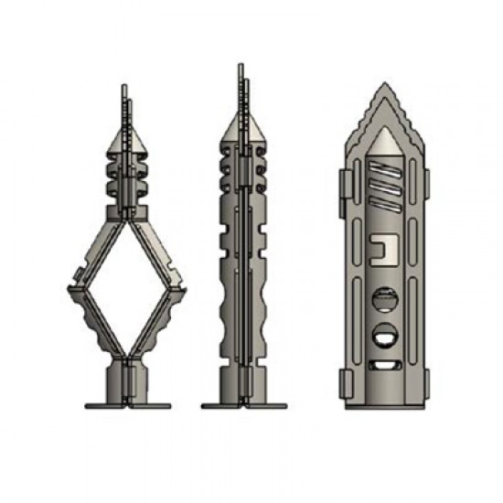 ÇELİK ALÇIPAN DÜBELİ 40 MM 1