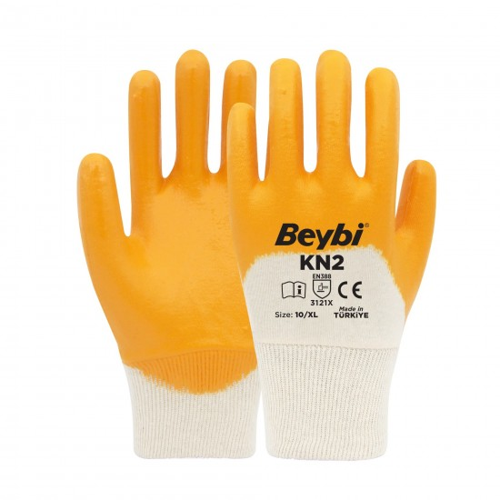 BEYBİ KN2 NİTRİL ELDİVEN SARI NO: 9 1
