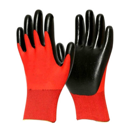 GOLDEN GLOVE NİTRİL ELDİVEN KIRMIZI SİYAH NO: 9 1