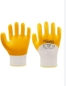 GOLDEN GLOVE PAMUKLU NİTRİL ELDİVEN NO: 10 TAY-03 1