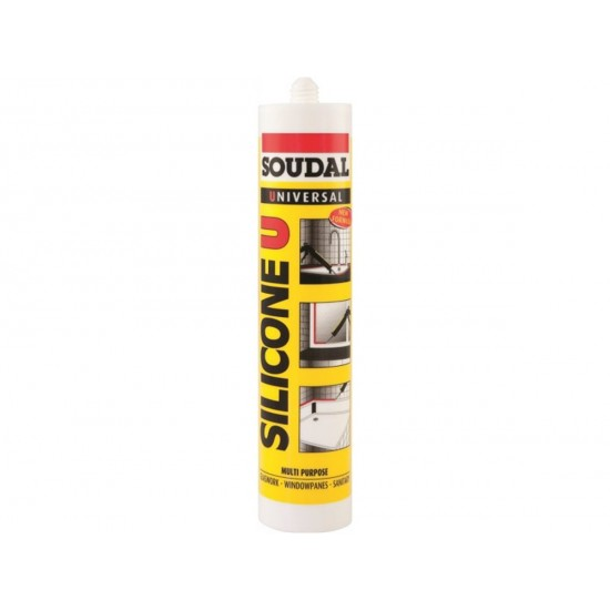 SOUDAL SİLİKON BEYAZ 280 GR. 1