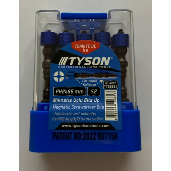 BİTS UÇ PH 2 X 65 MM MIKNATIS ÇİFT YÖN 1