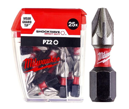 MİLWAUKEE BİTS UÇ PZ 2 X 25 MM 25'Lİ PAKET 1