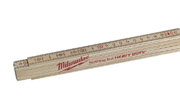 MİLWAUKEE KATLANIR METRE AHŞAP KIRMA 2 MT.SLİM 1