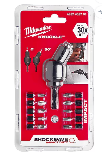 MİLWAUKEE BİTS UÇ SETİ 10 PARÇA KNUCKLE 1