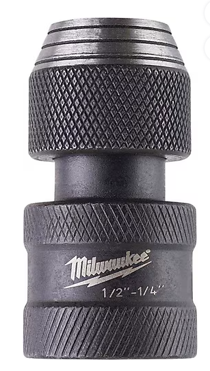 MİLWAUKEE BİTS UÇ ADAPTÖRÜ 1/2 SDDEN 1/4 GEÇİŞ SHOCKWAVE 1
