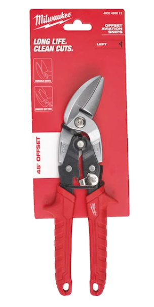 MİLWAUKEE KAPORTACI MAKASI SOL 260mm 45° AÇILI 1