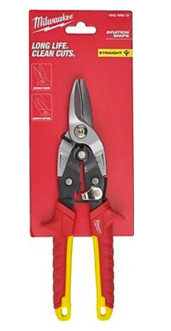 MİLWAUKEE KAPORTACI MAKASI DÜZ SARI 260 MM 1