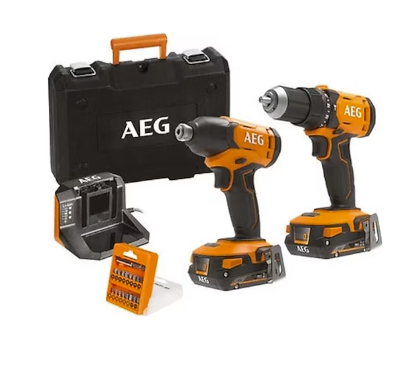 AEG PROFESYONEL SET 18V 2'Lİ SET 1