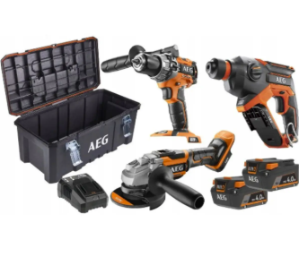 AEG AKÜLÜ 18V 3'LÜ SET 1