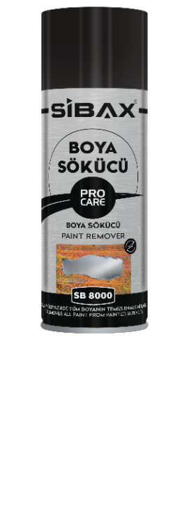 SİBAX SB 8000 BOYA SÖKÜCÜ SPREY 400 ML. 1