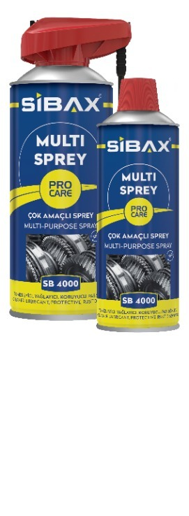 SİBAX SB4000 MULTİ SPREY PAS SÖKÜCÜ YAĞLAYICI 400 ML. 1