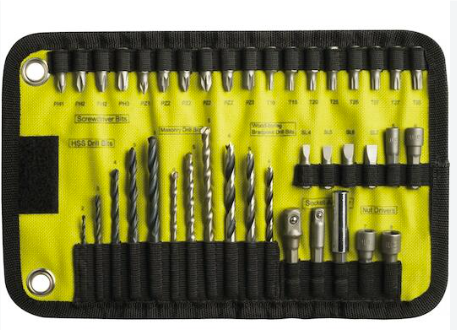 RYOBİ VİDALAMA SETİ 40 PARÇA BEZ ÇANTALI RAK40RM 1
