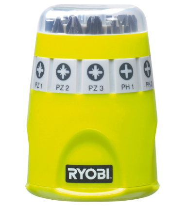 RYOBİ VİDALAMA SETİ 10 PARÇA RAK10SD 1