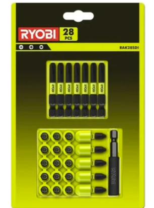 RYOBİ VİDALAMA SETİ 28 PARÇA RAK28SDIB2 1