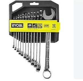 RYOBİ KOMBİNE ANAHTAR SETİ 12 PARÇA RHWR12PC 1