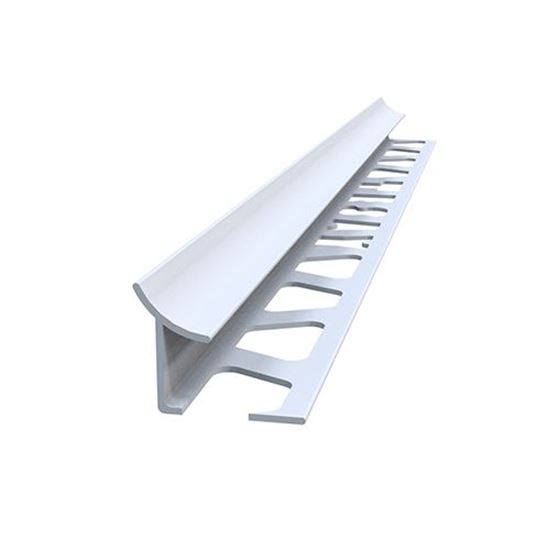 PVC FAYANS PROFİLİ 2.7 METRE İÇ 12 MM 1
