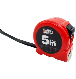ATTLAS ŞERİT METRE 5 MT X 2.5 CM 1