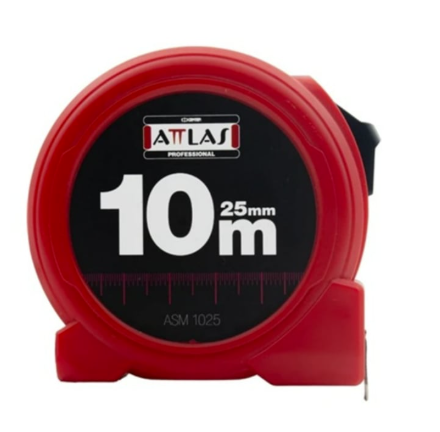 ATTLAS ŞERİT METRE 10 MT X 2.5 CM 1