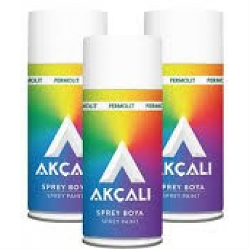 AKÇALI SPREY BOYA KREM 400 ML. 1