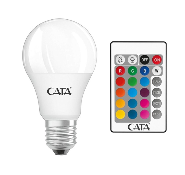 CATA UZAKTAN KUMANDALI RGB RENK AMPUL E27 1