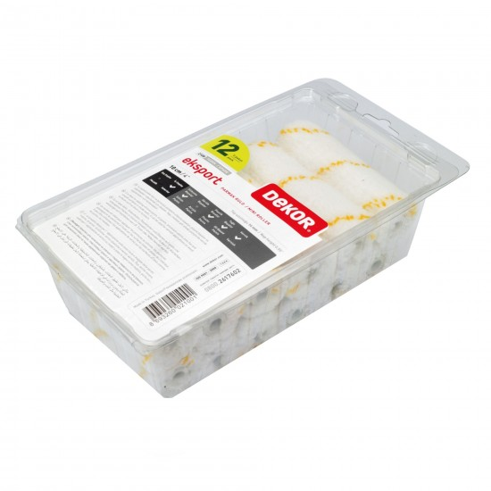 DEKOR EKSPORT KALORİFER YEDEK RULO 12'Lİ PAKET 10 CM 1
