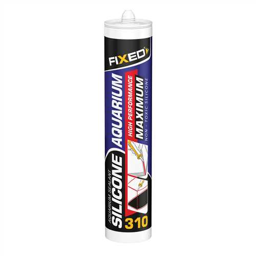SGS FIXED AKVARYUM SİLİKONU 330 GR. 1