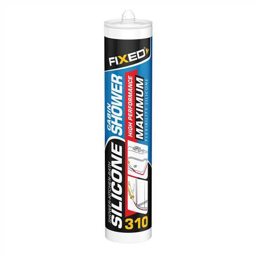 SGS FIXED DUŞAKABİN SİLİKONU BEYAZ 330 GR. 1